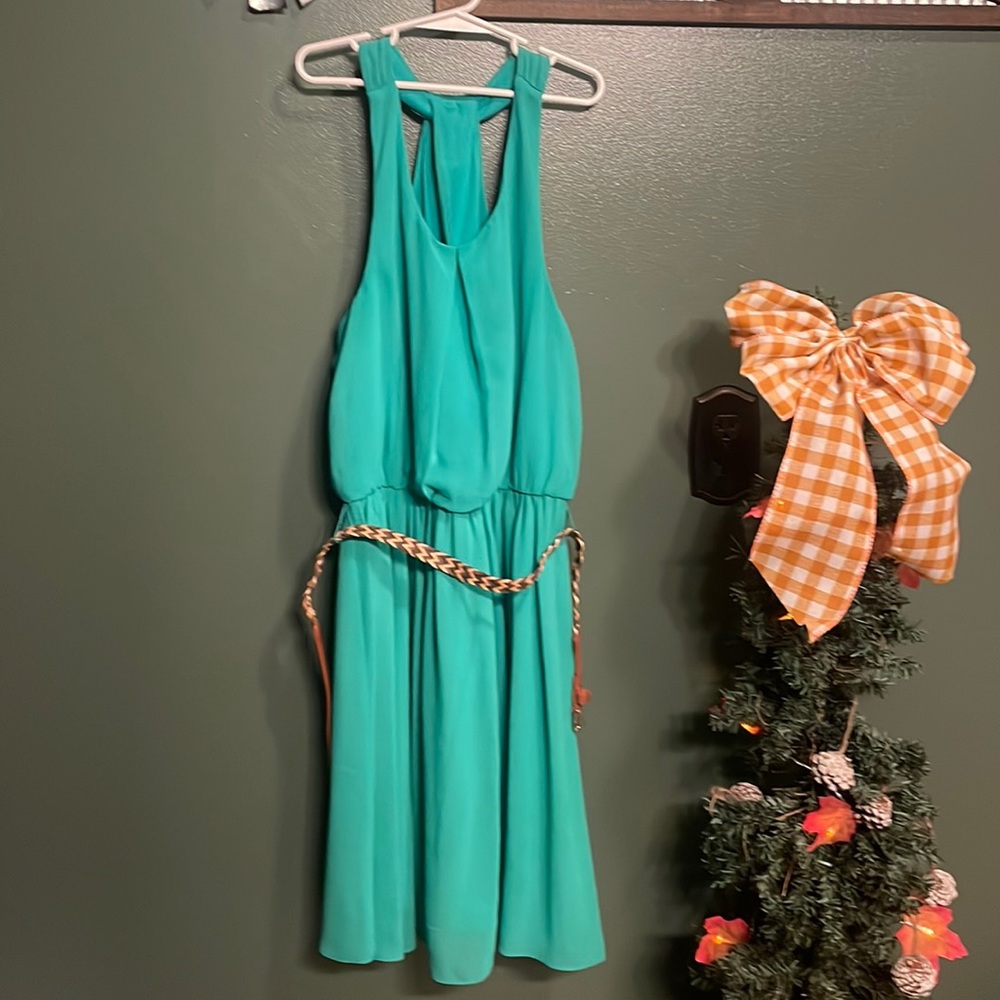 Bright green size Sm dress